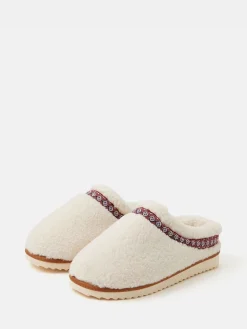 Borg Mule Slippers*Accessorize Clearance