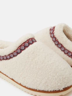 Borg Mule Slippers*Accessorize Clearance