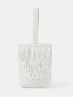 Bridal Beaded Fringe Bag*Accessorize Online