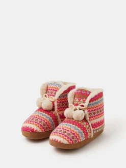 Fair Isle Slipper Boots*Accessorize Sale