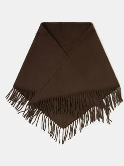 Large Tassel Knit Triangle Scarf*Accessorize Sale