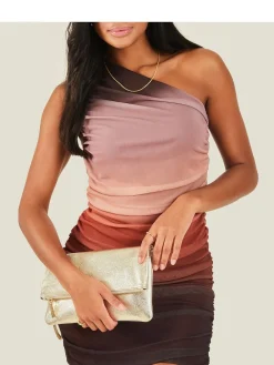 Leather Fold Over Clutch*Accessorize Sale