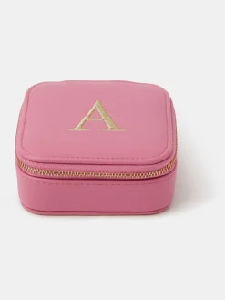 Mini Square Initial Jewellery Box*Accessorize Clearance