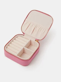Mini Square Initial Jewellery Box*Accessorize Clearance