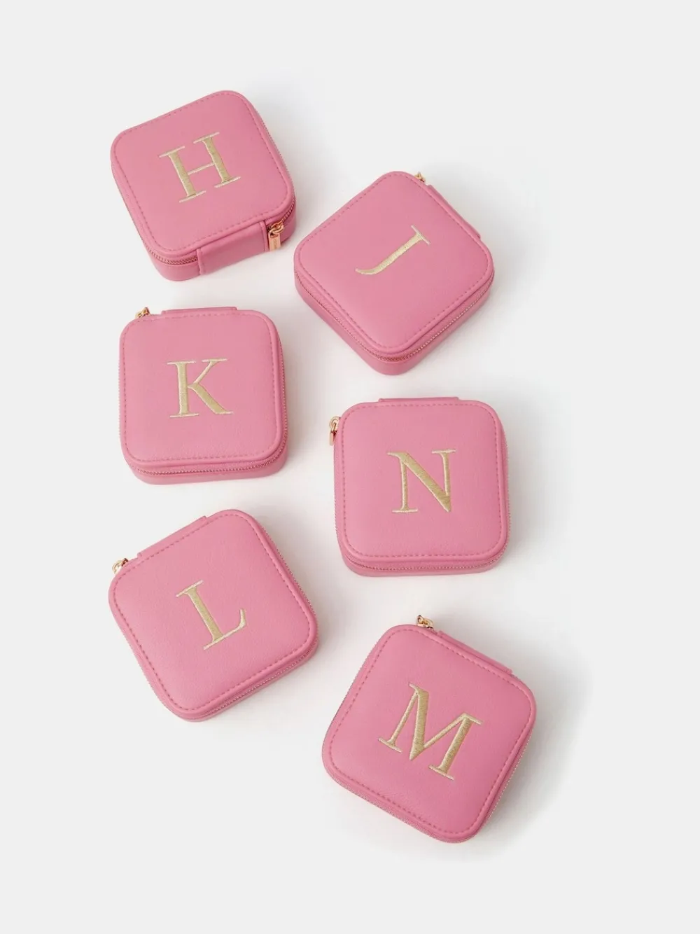 Mini Square Initial Jewellery Box*Accessorize Clearance