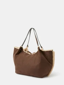 Omkeerbare schoudertas van borg*Accessorize New