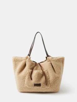 Omkeerbare schoudertas van borg*Accessorize New