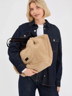 Omkeerbare schoudertas van borg*Accessorize New