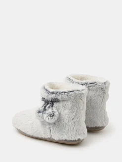 Super Soft Pom Pom Slipper Boots*Accessorize Hot