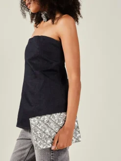 Tianna Metallic Clutch tas*Accessorize Clearance