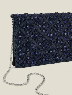 Tianna Metallic Clutch tas*Accessorize New