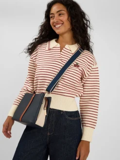 Triple Compartment Cross-Body Bag*Accessorize Best