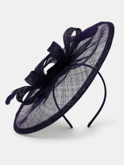 Woven Bow Feather Disc Fascinator Hat*Accessorize Discount