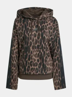 Seasonal Essentials Leopard Print French Terry Hoodie With 3-Stripes*adidas Online