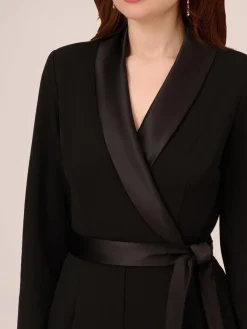 crêpe smoking-jumpsuit*Adrianna Papell New