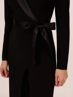 Jersey Combo Tuxedo Jumpsuit*Adrianna Papell Sale
