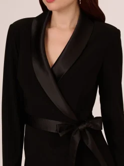 Jersey Combo Tuxedo Jumpsuit*Adrianna Papell Sale