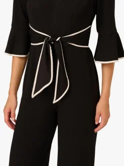 Ruffle Sleeve Jumpsuit*Adrianna Papell Discount