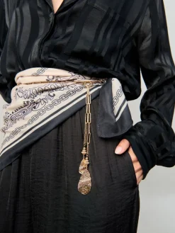 Modern Western Black Scarf*Aela Best