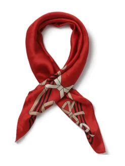 Red Bow Scarf*Aela Discount