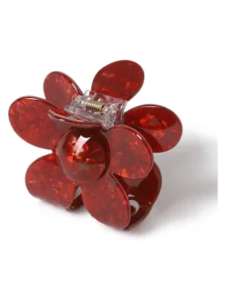 Red Flower Hair Claw*Aela Discount