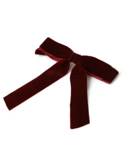 Red Velvet Hair Bow*Aela Discount