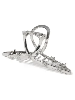 Silver Tone Metal Star Hair Claw*Aela Best