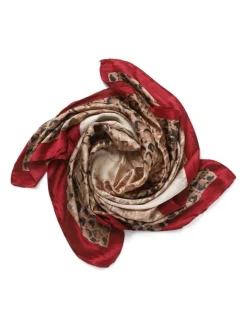 Snake Print Brown Scarf*Aela Online