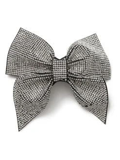 Sparkle Black Hair Bow*Aela Clearance