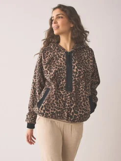 - Fleece met korte rits en borgvoering*Next New