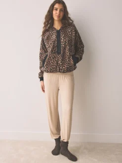 - Fleece met korte rits en borgvoering*Next New