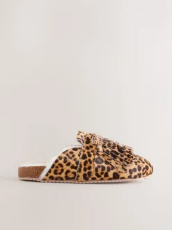 Animal - Fringe Mule Footbed Slippers*Next Hot