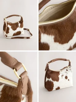 - Leather Scooped Hand Held Bag*Next Clearance