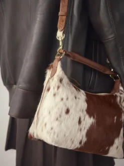 - Leather Scooped Hand Held Bag*Next Clearance