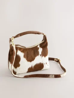 - Leather Scooped Hand Held Bag*Next Clearance