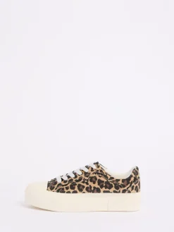 - Canvas Flatform Lace Up Casual Low Top Trainers*Friends Like These Hot