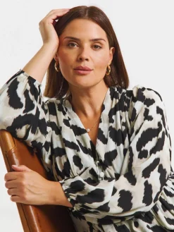 - V-Neck Button Through Midi Dress*Simply Be New