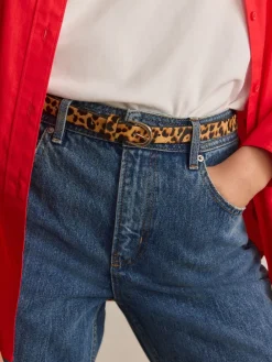 Animal - Smalle leren riem*Next Outlet