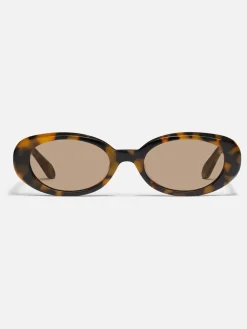 Animal Print Felt Cute Sunglasses*QUAY New