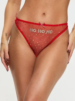 Ho Ho Ho Mesh Knickers*Ann Summers Discount