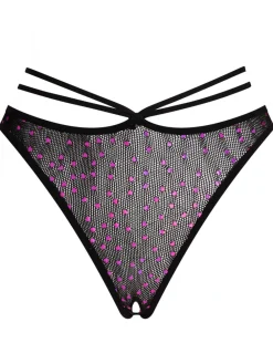 Love Me Sequin Heart Crotchless Thong*Ann Summers Hot