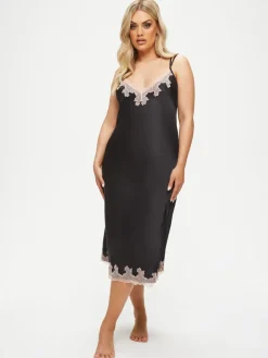 satijnen Sorella Maxi Chemise nachtjapon*Ann Summers Discount