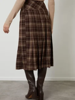 Check Buckle Detail Midi Dress*Another Sunday Best