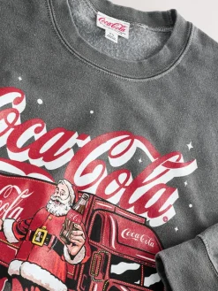 Antracietgrijs Coca-Cola - Kerstsweater*Next