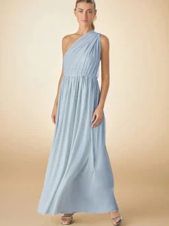 Avondblauw - Multiway mesh Maxi-jurk voor Bruiloftsgasten*Next Discount