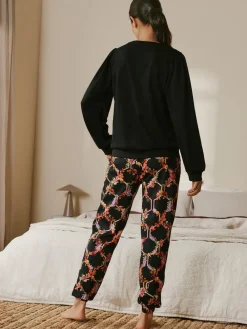 Black Floral Black Pyjamas*B by Ted Baker