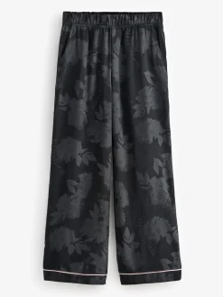 Black Jacquard Floral Cami Pyjamas*B by Ted Baker Clearance