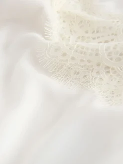 Ecru Satin Lace Bridal Robe*B by Ted Baker Best