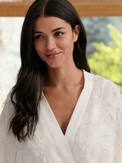 Feather Ivory Bridal Robe*B by Ted Baker Best