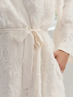 Feather Ivory Bridal Robe*B by Ted Baker Best